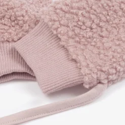 Jamiks Dusky Pink Bouclé Mittens Online