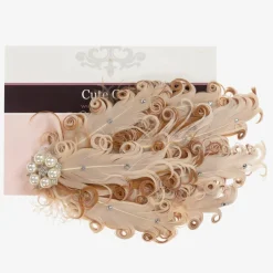 Cute Cute Feather & Pearl Headband Hot