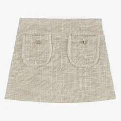 Mayoral Girls Beige & Ivory Skort Outlet