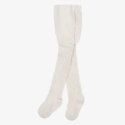 Mayoral Girls Beige Cable Knit Tights Discount