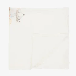 Jamiks Girls Beige Cotton Horse Muslins (2 Pack)