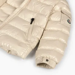 Moncler Enfant Girls Beige Down Padded Badyf Jacket Hot