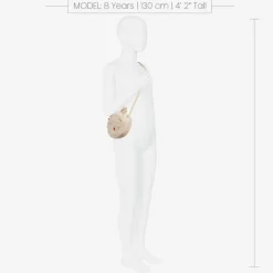 NAME IT Girls Beige Faux Fur Deer Bag (14cm) Hot