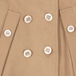 Romano Girls Beige Felted Cape New