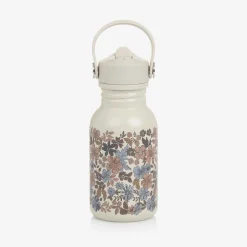 Elodie Girls Beige Floral Water Bottle (16cm) Online