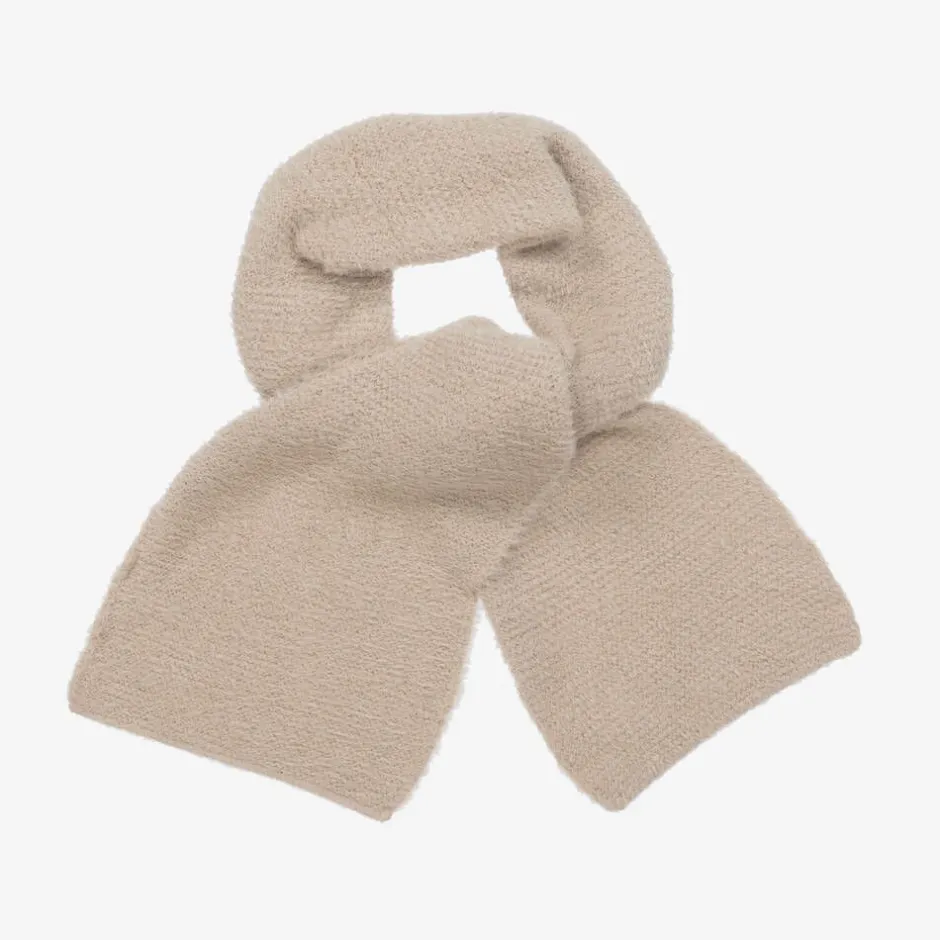 Jamiks Girls Beige Knitted Scarf (132cm) Discount