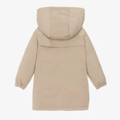 Mayoral Girls Beige Padded Coat Hot