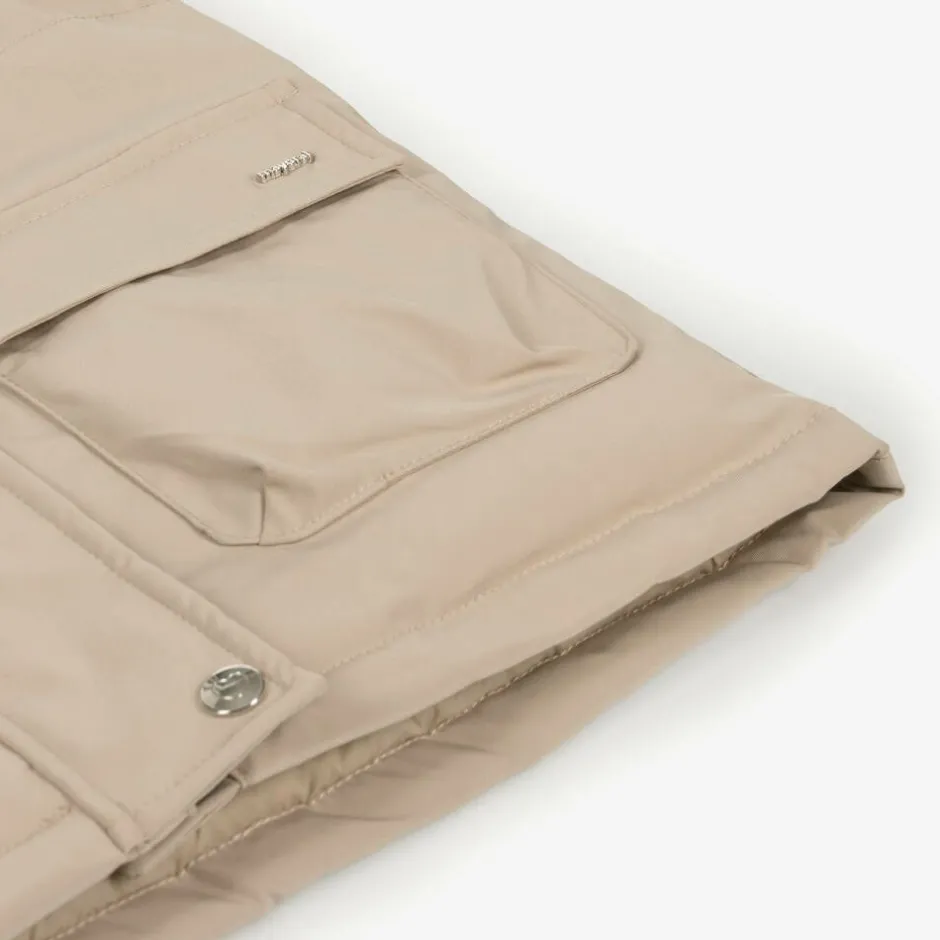 Mayoral Girls Beige Padded Coat Hot