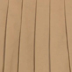 Burberry Girls Beige Pleated Twill Skirt New