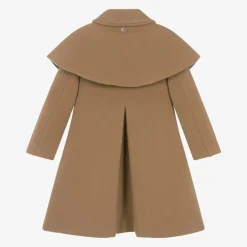 Patachou Girls Beige Shawl Collar Coat Clearance