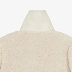 Mayoral Girls Beige Teddy Fleece Coat