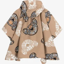 Burberry Girls Beige Thomas Bear Cape New