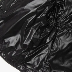 Moncler Enfant Girls Black Belted Down Jacket Sale