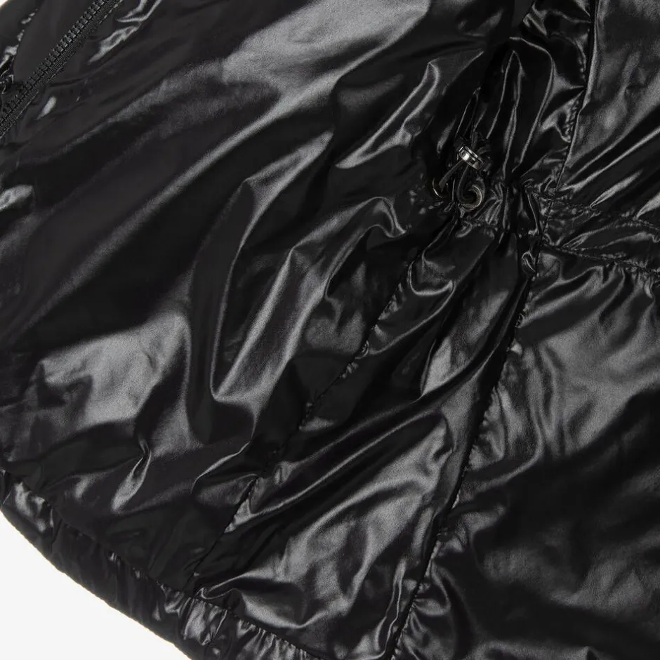 Moncler Enfant Girls Black Belted Down Jacket Sale