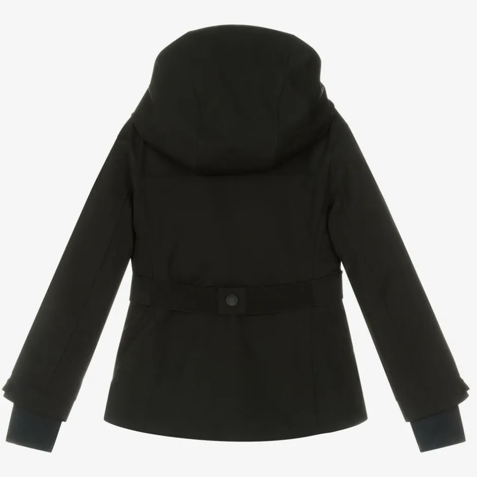 Moncler Enfant Girls Black Corserey Ski Jacket Best