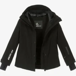 Moncler Enfant Girls Black Corserey Ski Jacket Best