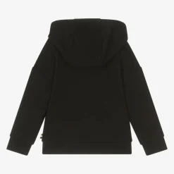 BOSS Girls Black Cotton Hoodie Hot