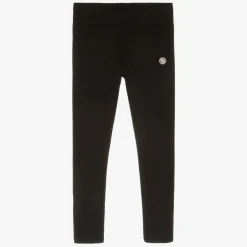 Guess Girls Black Cotton Leggings Sale
