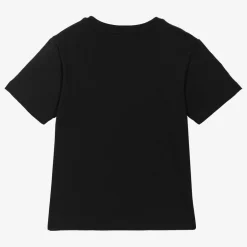 Dolce amp; Gabbana Girls Black Cotton T-Shirt Online