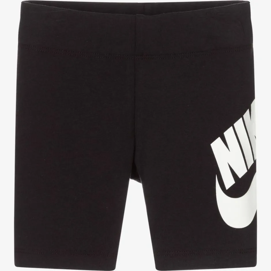Nike Girls Black Cycling Shorts Discount