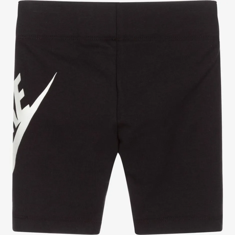 Nike Girls Black Cycling Shorts Discount