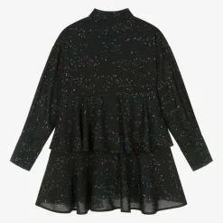 DKNY Girls Black Dress Outlet