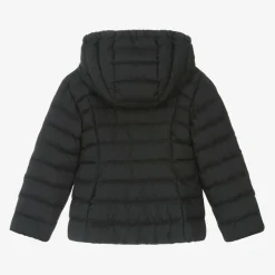 Moncler Enfant Girls Black Egisto Down Puffer Jacket Clearance