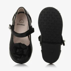 Mayoral Girls Black Faux Patent Leather Shoes Hot