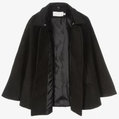 Romano Girls Black Felted Cape
