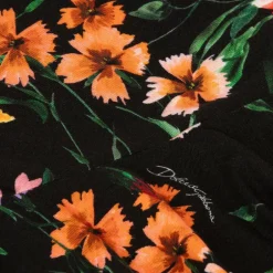 Dolce amp; Gabbana Girls Black Floral Top Hot