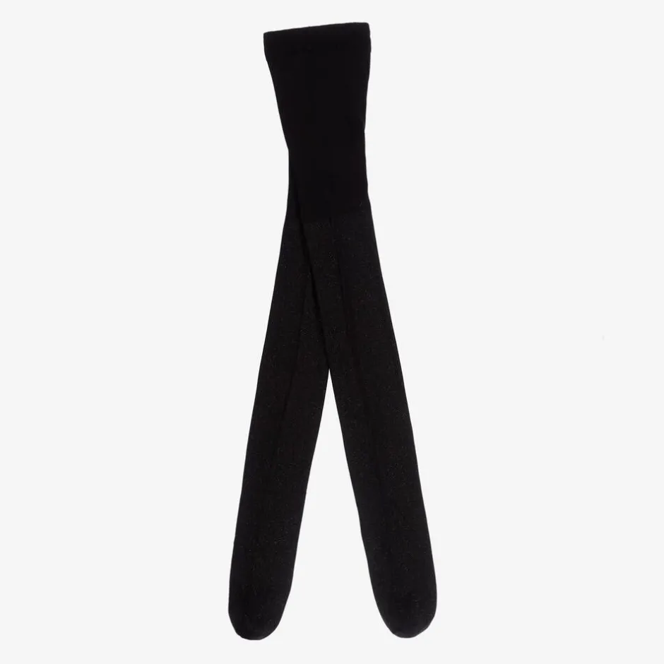 Abel amp; Lula Girls Black Glitter Tights Best