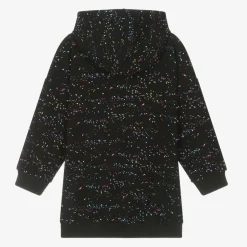 DKNY Girls Black Hooded Jersey Dress New