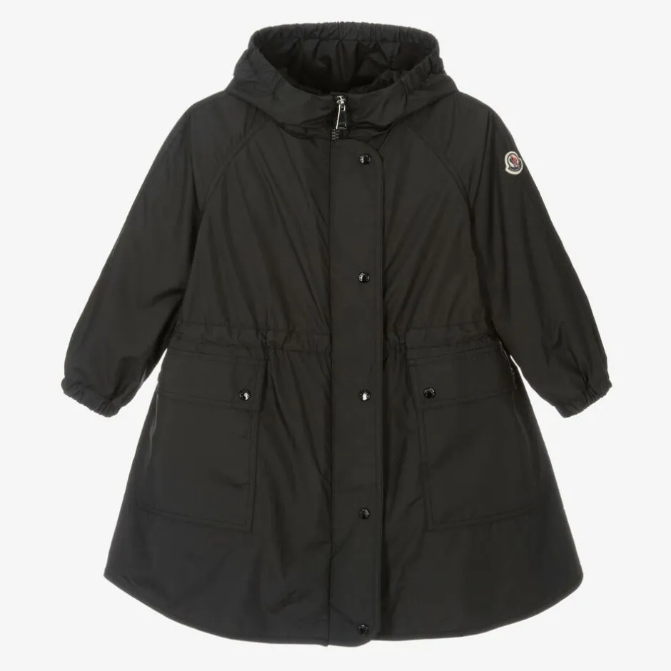Moncler Enfant Girls Black Ioudith Coat & Down-Padded Gilet Online