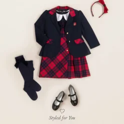 Monnalisa Girls Black Leather Bow Shoes