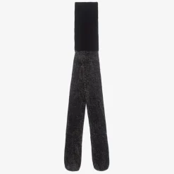 Mayoral Girls Black Lurex Tights Sale