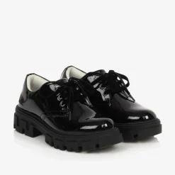Lelli Kelly Girls Black Patent Leather Shoes Hot