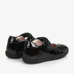 Lelli Kelly Girls Black Patent Leather Bar Shoes Outlet