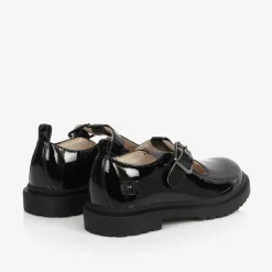 Lelli Kelly Girls Black Patent Leather T-Bar Shoes Hot