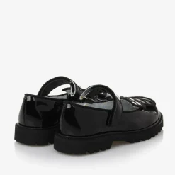 Sophia Webster Mini Girls Black Patent Leather Butterfly Shoes Online