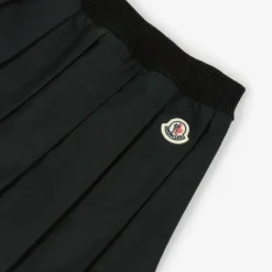 Moncler Enfant Girls Black Pleated Skirt Hot