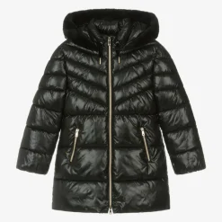 Mayoral Girls Black Puffer Coat Discount