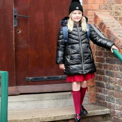 Mayoral Girls Black Puffer Coat Discount