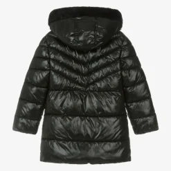 Mayoral Girls Black Puffer Coat Discount