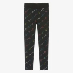 Stella McCartney Kids Girls Black Sporty Leggings Best