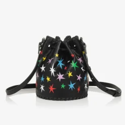 Stella McCartney Kids Girls Black Star Bucket Bag (19cm) Best