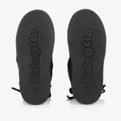 Falcotto by Naturino Girls Black Suede Leather Boots Best