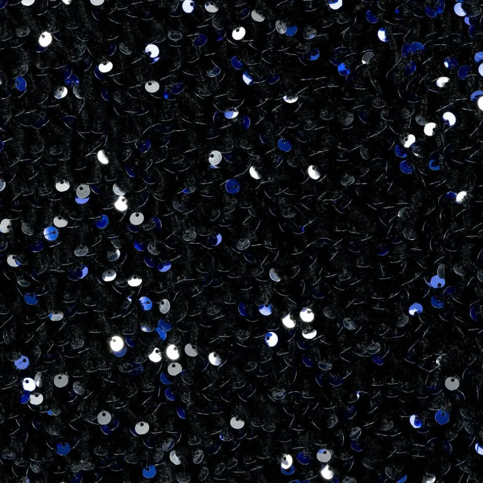 NAME IT Girls Black Velour & Sequin Top Outlet