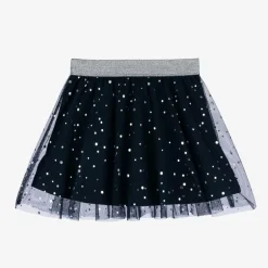 NAME IT Girls Blue & Silver Tulle Skirt New