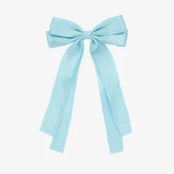 Bowtique London Girls Blue Bow Hair Clip (12cm) Hot