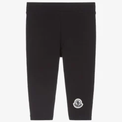 Moncler Enfant Girls Blue Cotton Leggings Best